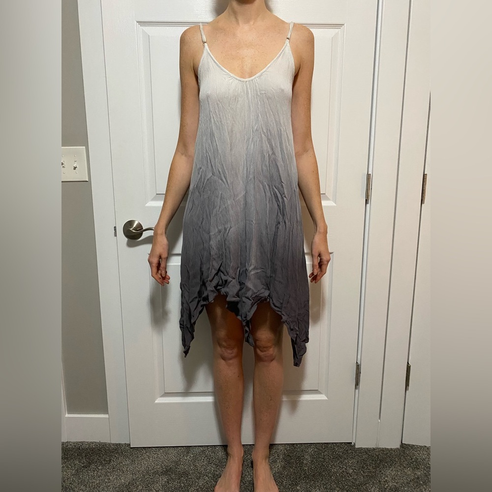 VINTAGE ombré dress or beach coverup